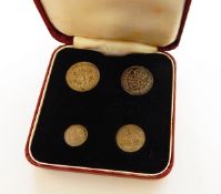 1902 boxed Maundy set