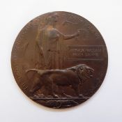Memorial plaque named to 'ARTHUR WILLIAM BRIAN DANNE, Lieutenant A W B Danne,
