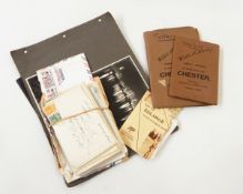 Mixed lot to include photographs, 20th century postcards, Victorian crowns, 20th century ephemera,