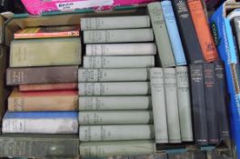 Large quantity of hardback books including James Harpole, Neville Shute, John Brain, J J Connington,