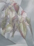 E Godrich (20th century school) Watercolour 