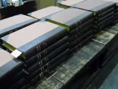 Journals of the House of Commons 1865 through to 1914, 1920, half brown leather with brown boards,