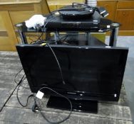 Samsung television, Samsung DVD player,