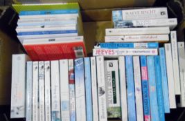 Quantity of hardback books including Alistair Cook, Peter Ackroyd, Laurie Lee Country,