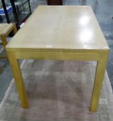 Modern rectangular kitchen table, 121.