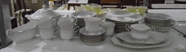 Polish Chodziez part dinner and tea service,