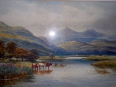 C Ross (early 20th century) Watercolour 