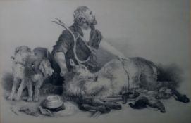 Blanche Needham (after Edwin Henry Landseer) Pencil drawing 