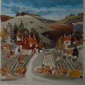 C J Archer Watercolour drawing 