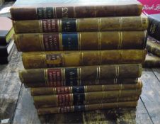 Fine Bindings: Commons Journals 1890, 1901, 1912, 1913, 1916, 1919, etc, marbled boards,