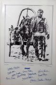 After Chaim Topol Limited edition etching 
