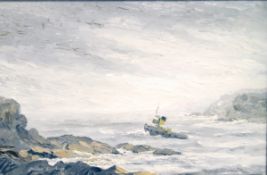 Gordon Frickers Oil on canvas 