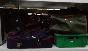 Large quantity of bowls and bowling bags