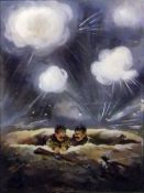 After Bruce Bairnsfather (Welsh) Pair of colour prints 