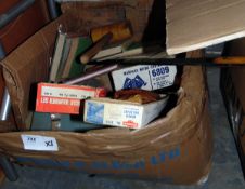 Small quantity of books, tools, etc