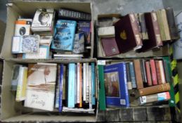 Various hardback and paperback books including Freya Stark 'Rivers of Time', Punch magazine 1936 and