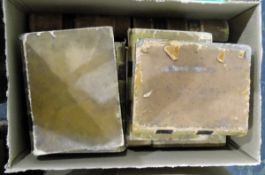 Encyclopedia Britannica the 9th edition, Charles Scribner & Sons 1887, full leather but worn (1 box)