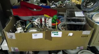 Various collectables including small models of sailing boats, Wedgwood jasperware, carved wooden