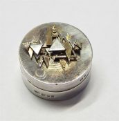 Jeanne Werge-Hartley silver box and design ring (