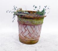 Stoneware garden urn