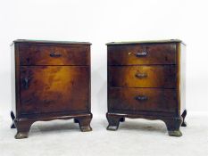 Bedside cupboard and a bedside chest matching each