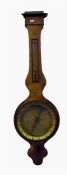 Early 19th century French wheel barometer with the