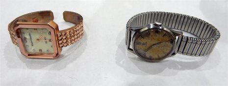 A quantity of fashion wristwatches, Swiss silver pocket watch and others (1 bag)