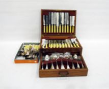 Boxed canteen of mixed Old English and rat tail bo