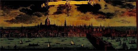 Colour print on glass  