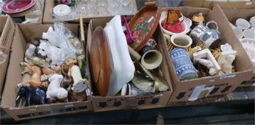 Various assorted collectables, a miniature ceramic