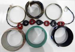 Large quantity of assorted costume jewellery inclu