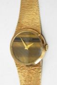 Lady's Bueche-Girod 9ct gold bracelet watch with t