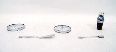 20th century silver napkin ring, engine-turned dec