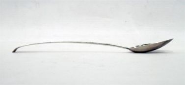Georgian silver Old English pattern basting spoon,