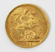 1909 full sovereign