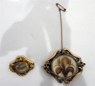 Victorian gold-coloured metal ( possibly pinchbeck