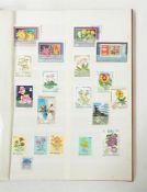 Quantity of world stamps in envelopes, Jersey presentation booklets, mint stockbook with mint