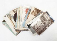 Quantity of postcards on Oxfordshire, approx 87, to include High Street, Burford, Wadham College,