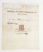 Red folder with 14 items of postal history interest, Russia, Japan, newspaper wrapper Hong Kong