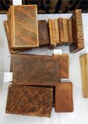 Fine bindings -  Orlando Furioso di Messer Lodovico Ariosto, Milano 1812, mottled leather, engraved