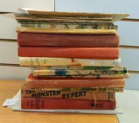Various Rupert stories including Mary Tourtel 