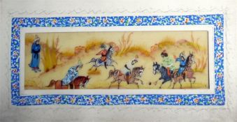 Print of HMS Victory with limited edition certificate, a print of a horse drawn carriage entitled 