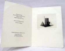 Friedrich Meckseper  Etching  