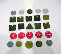 Quantity of colliery tokens