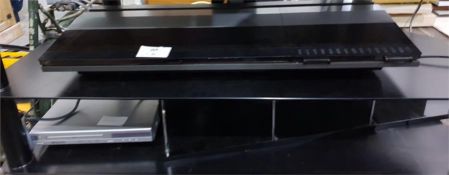 Bang & Olufsen record player with tuners, etc and two Beovox X25 Bang & Olufsen speakers