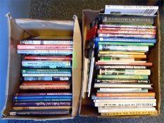 Quantity of railway interest books including Bradshaw's Handbook, Crewe 'The Place Works', Treacy'