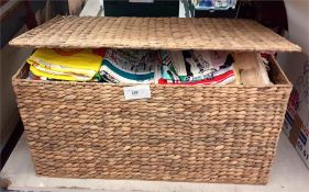 Large quantity of brand new tea towels including souvenir tea towels, Beatles tea towels, etc,