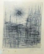After Carzou (1907-2000) Etching 