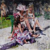 After Gordon King Varnished chromolithograph  