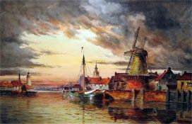 L Van Staaten  Watercolour 